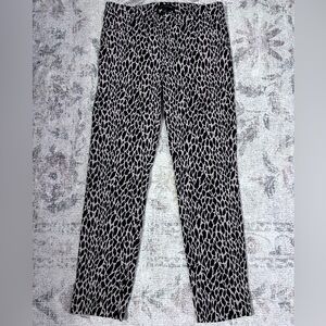 Banana Republic Animal Print Dress Pants